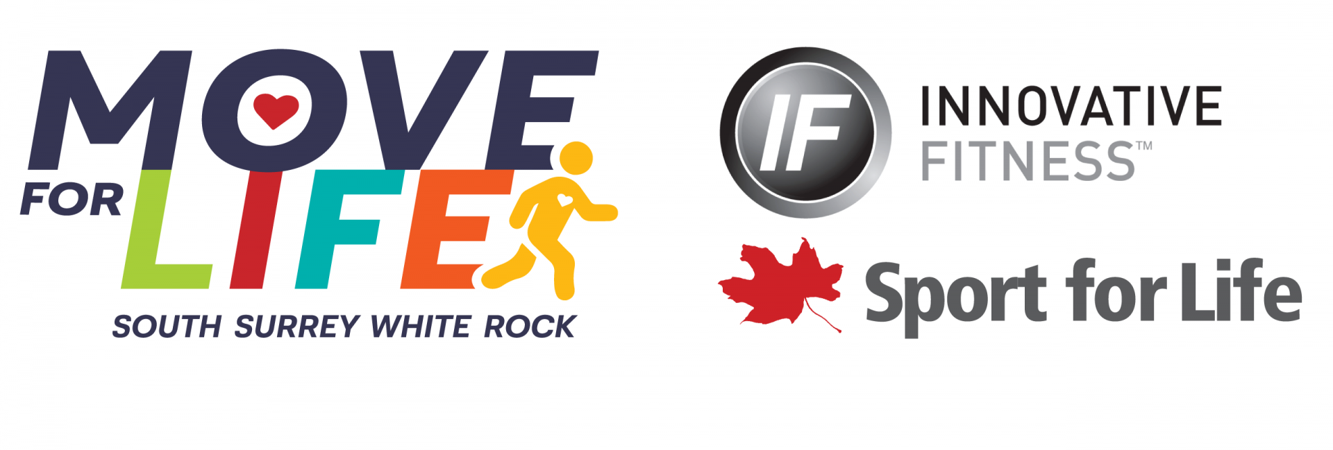 Move For Life Innovative Fitness and Sport For Life Logos