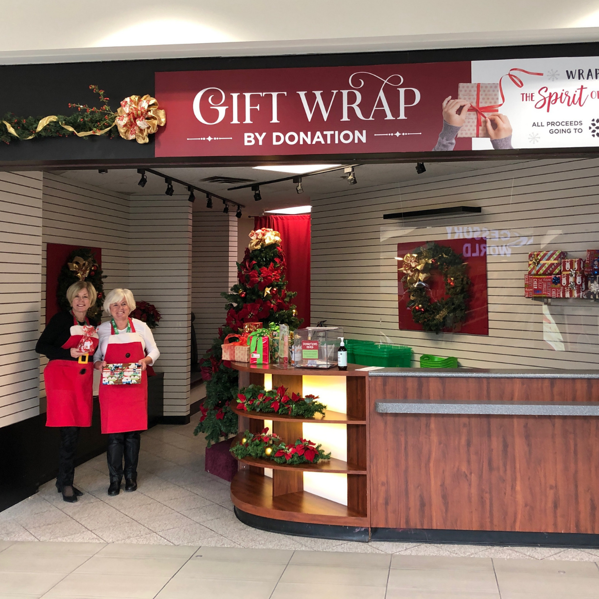 Gift Wrap Station raises nearly $15,000 for PAH