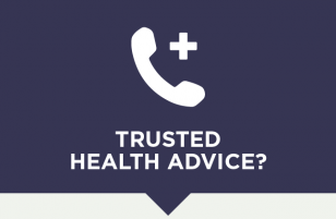 Call 8-1-1, Healthlink BC, available 24/7.