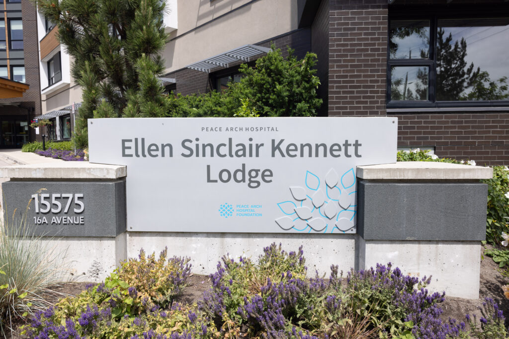 Ellen Sinclair Kennett Lodge - Peace Arch Hospital 