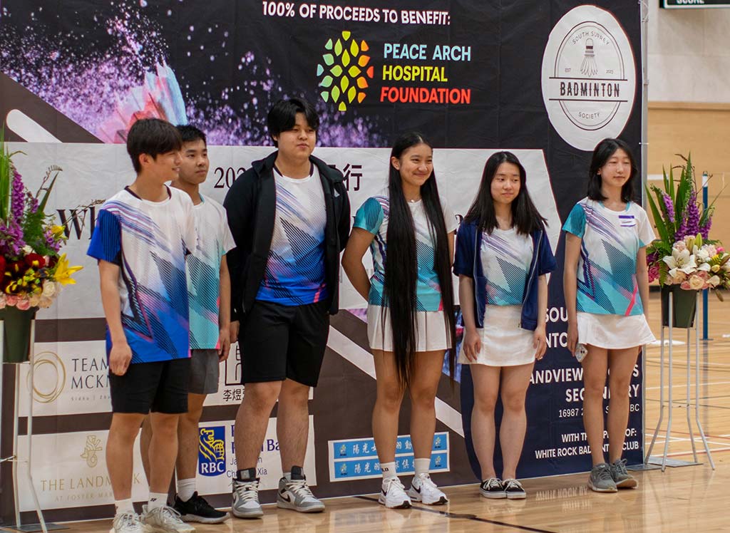 south surrey badminton-society raises $12000 in local tournament