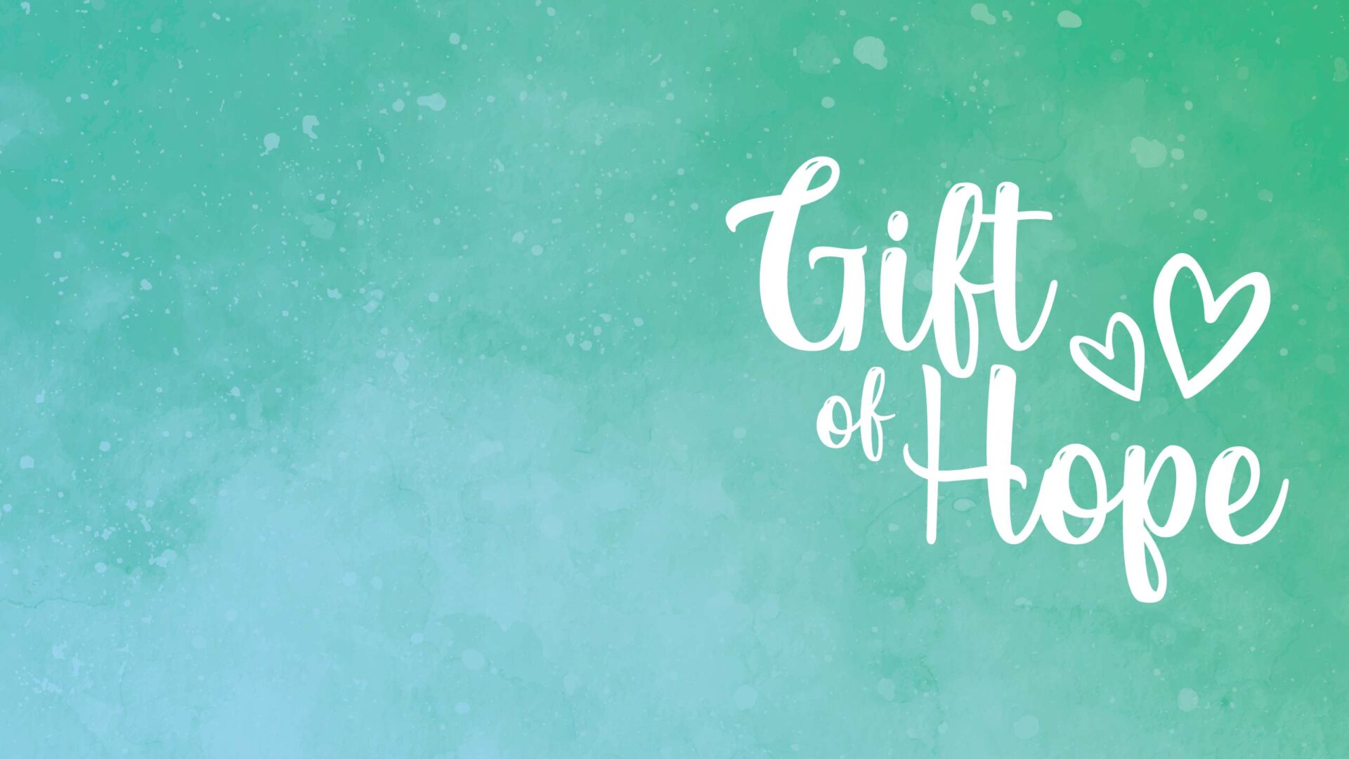 Give the Gift of Hope this Holiday Season