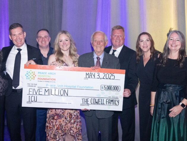 Cowell Family Gifts $5 Million to New ICU at Peace Arch Hospital